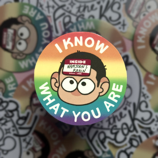 RPWP I Know What You Are Sticker