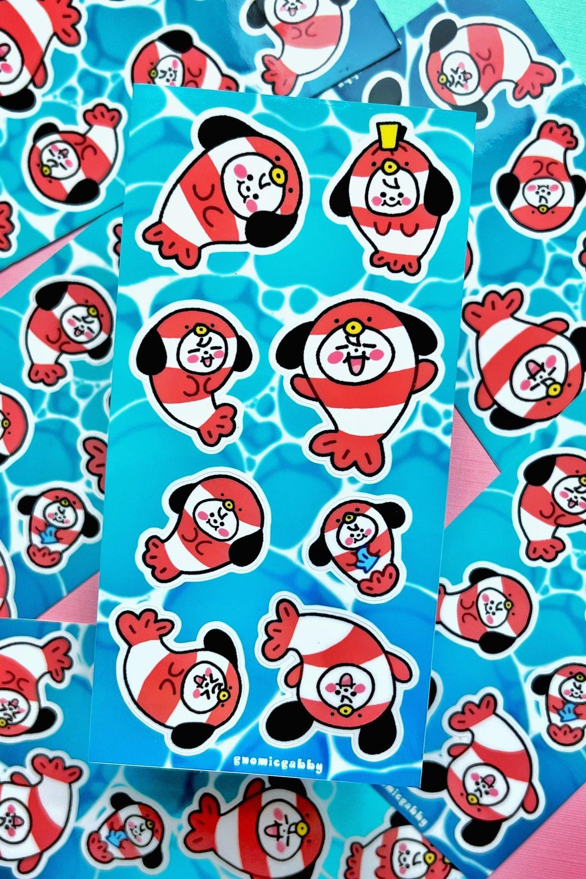 Ocean Chimmy Sticker Sheet
