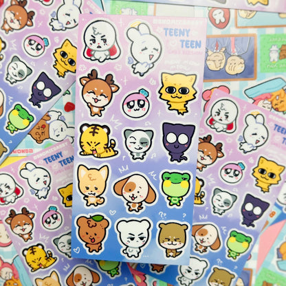 SVT Teeny Teen Sticker Sheet
