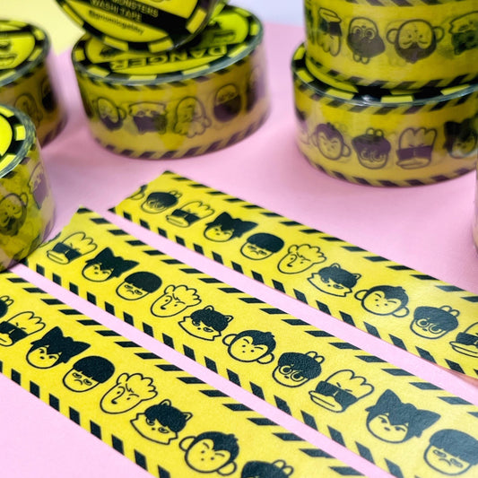 Hip Hop Monsters Washi Tape