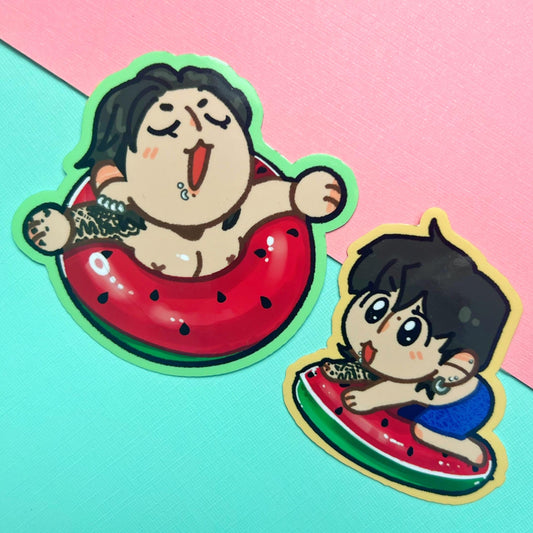 Jungkook Floatie Sticker