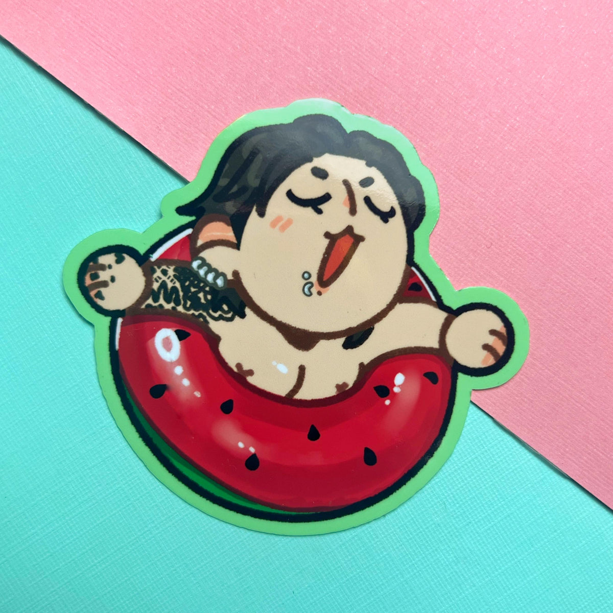 Jungkook Floatie Sticker