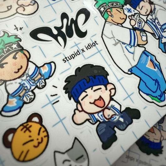 Howoo Stupid Idiot Sticker Sheet
