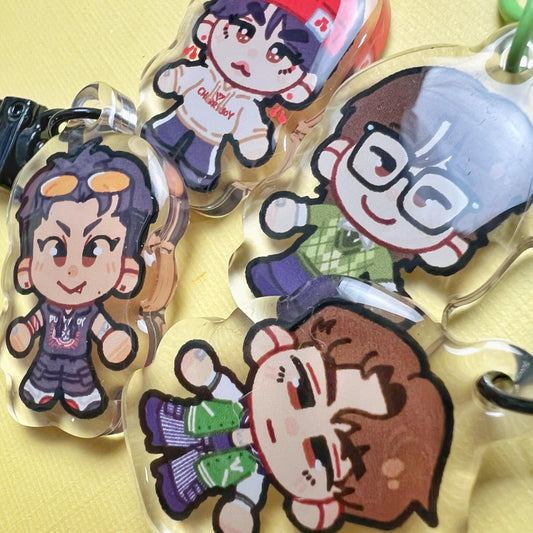 Seventeen Hip Hop Unit Keychains