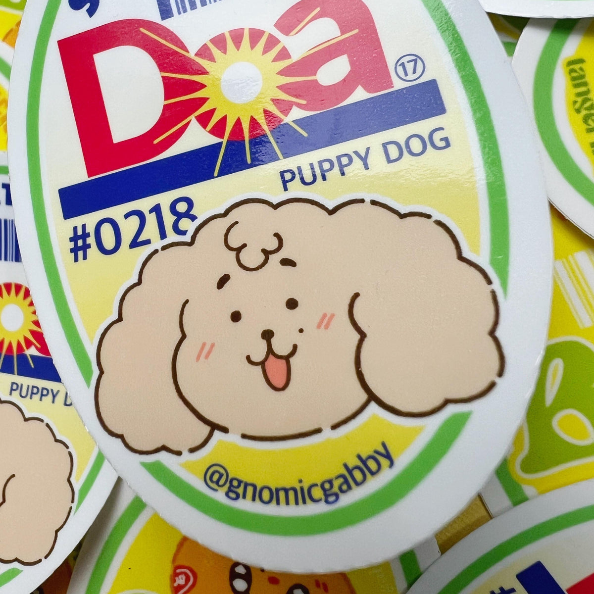 Doa Fruit Label Sticker