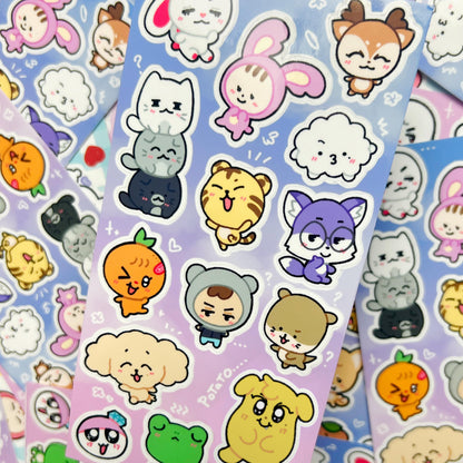 SVT Miniteen Sticker Sheet