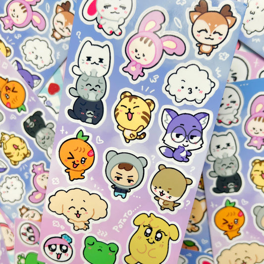 SVT Miniteen Sticker Sheet