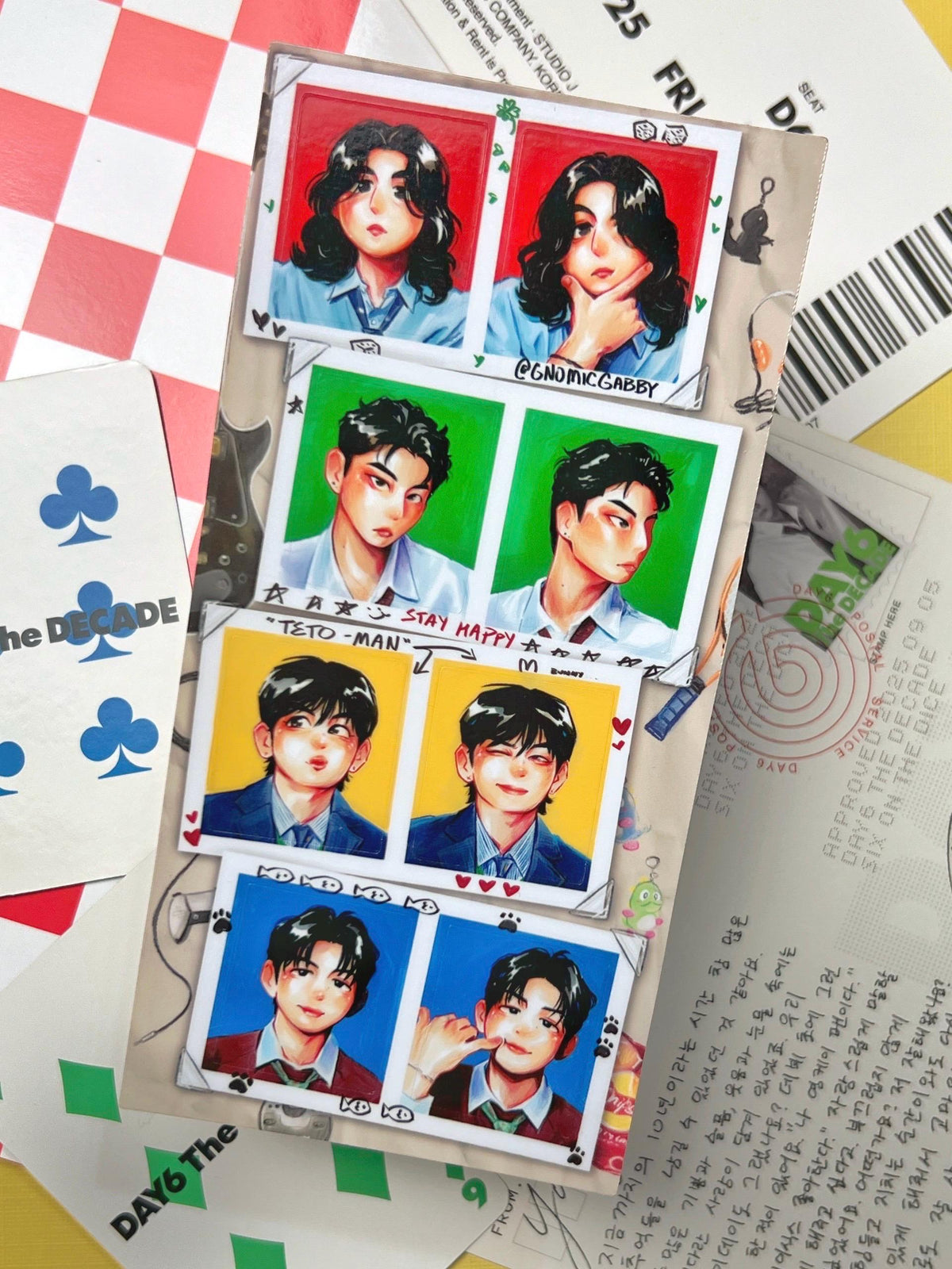 DAY6 The Decade Sticker Sheet