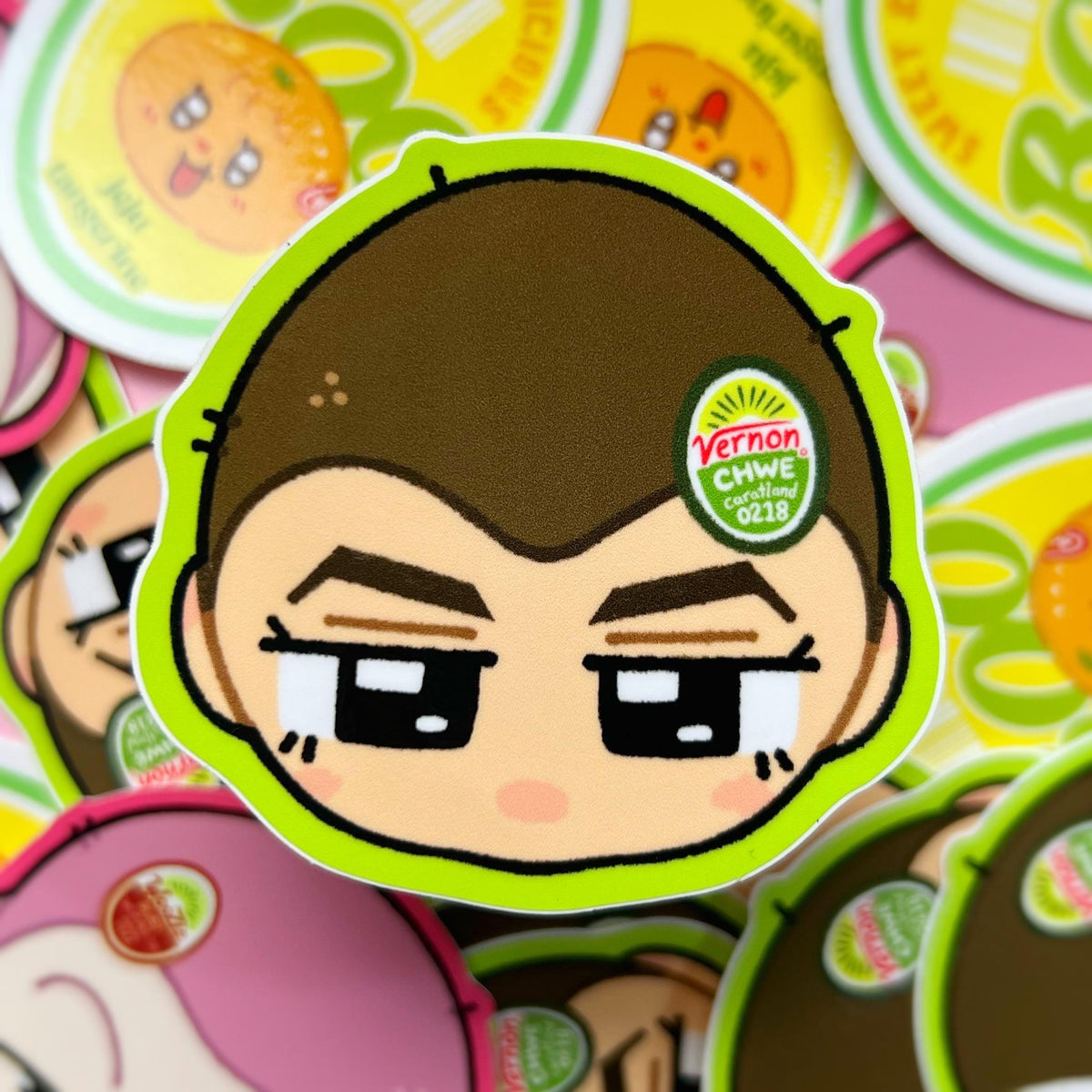 Vernon Kiwi Sticker