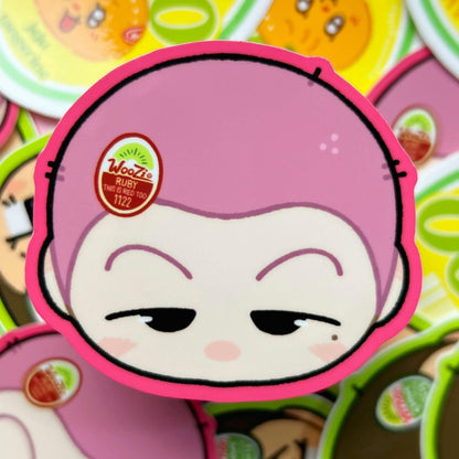 Woozi Ruby Kiwi Sticker