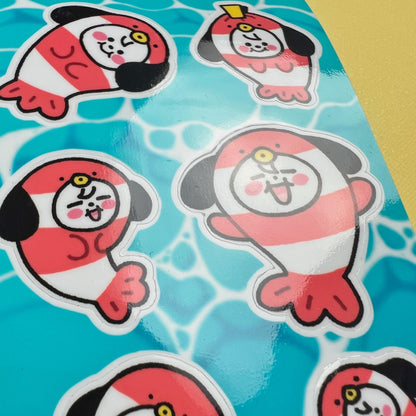 Ocean Chimmy Sticker Sheet