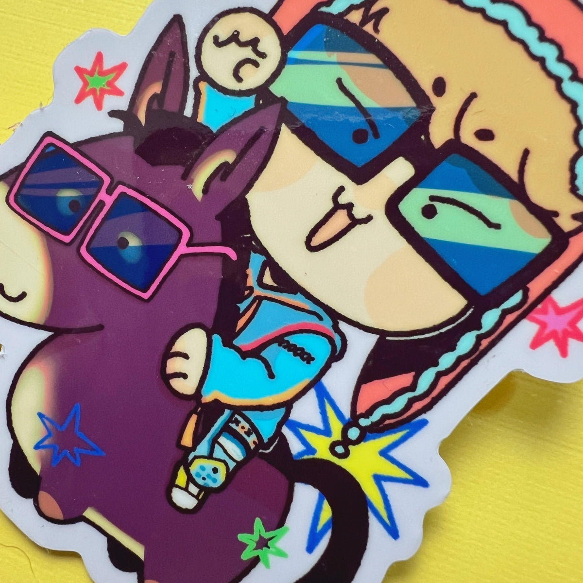 GOM Hoshi Donkey Sticker