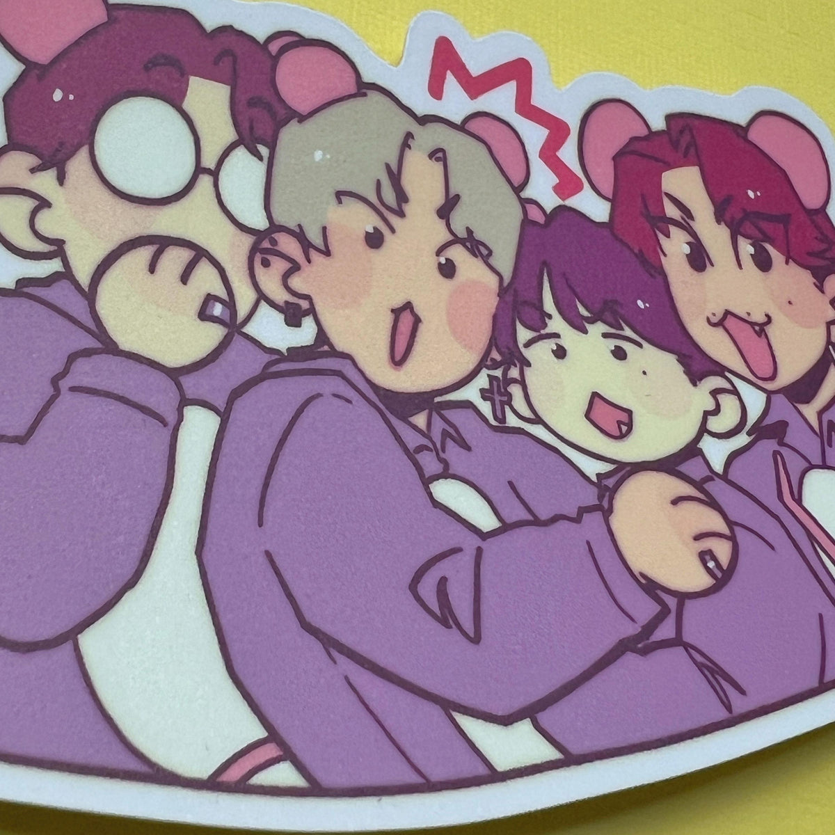 Mousebusters Matte Vinyl Sticker