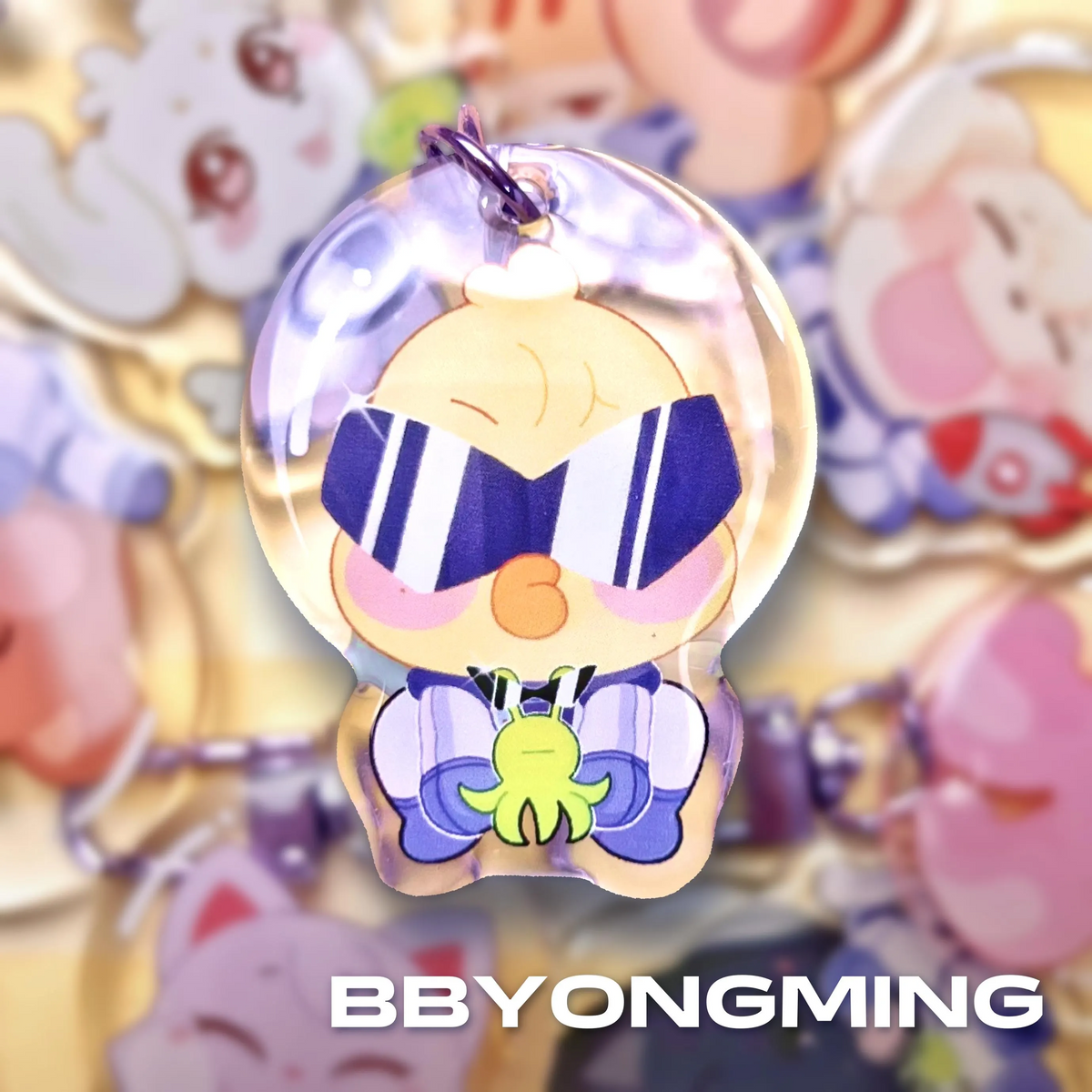 ATEEZ Aniteez NASA Epoxy Keychains