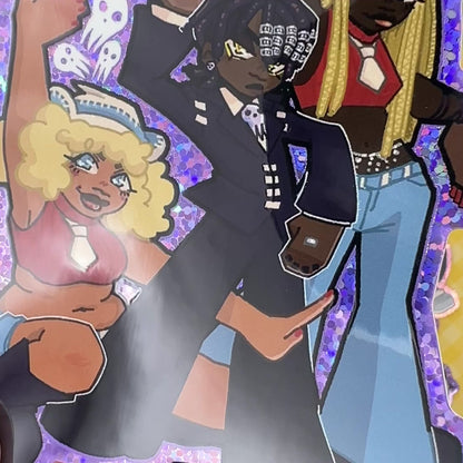 Death Liz Patty Sticker