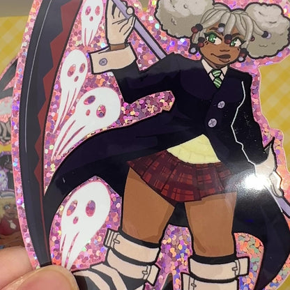 Maka Afro Puffs Sticker