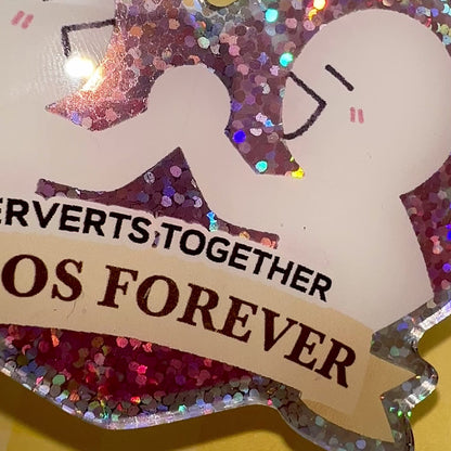 Fujos Forever Acrylic Pin