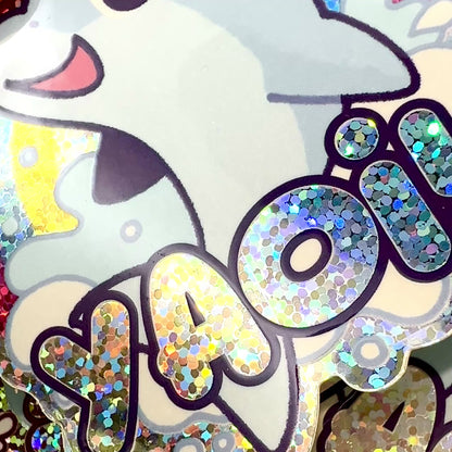 Yaoi Dolphin Holo Sticker